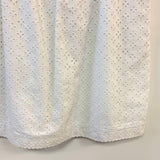 Vineyard Size 4-S Women's White Eyelet Dress