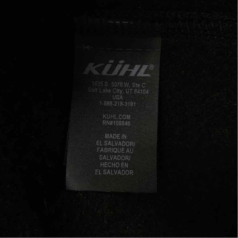 Kuhl Women's Size L Black Solid Button Up Coat