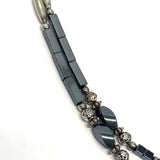 Silver-Gray Hematite Sterling Silver Necklace