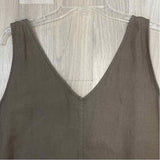 Nomad The Label Size XXL Women's Light brown Solid Shift Dress