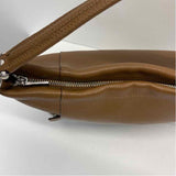 Coach Caramel Leather Pebbled Shoulder Handbag