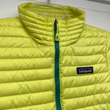 Patagonia Women's Size XS Lime Solid Puffer Jacket