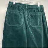 Madewell Size 29-4 Women's Green Solid Cropped Pants