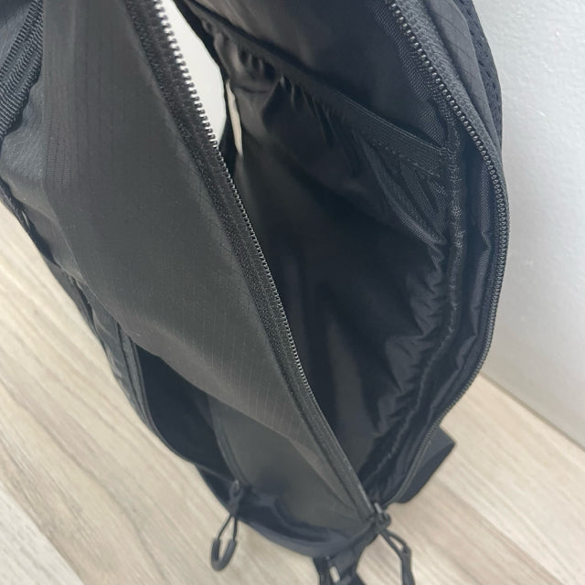 Merrell Black Nylon Solid Sling Bag Backpack