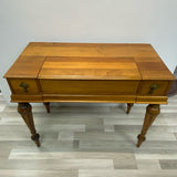 Secretary Desk Brown Wood Desk