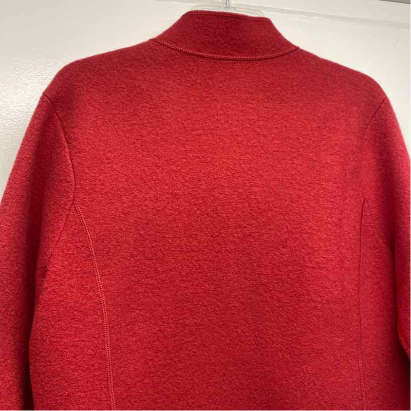 Eileen Fisher Women's Size S Coral Solid Zip Up Jacket