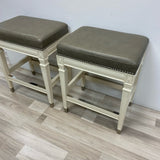 Wexford Beige Wood Counter Height Stool