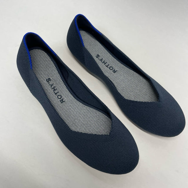 Rothy's Size 7 Women's Blue Solid Ballet Flats Shoes