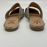 Beast Size 5.5 Women's Black-White Animal Print Slip On Flats