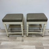Wexford Beige Wood Counter Height Stool
