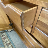 Ethan Allen Brown Solid Wood Cabinet
