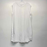 Frank & Eileen Est 1947 Size Xl Women's White Solid T-Shirt Dress