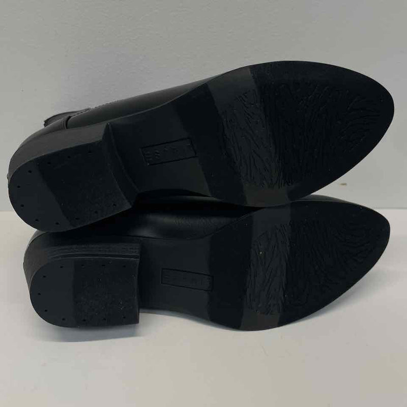 Esprit Size 9 Women's Black Solid Zip Up Booties