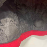 Kristen Blake Women's Size S Red Solid Zip Up Coat