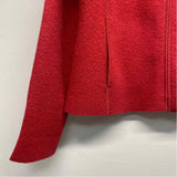 Eileen Fisher Women's Size S Coral Solid Zip Up Jacket