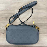 Guess Light Blue Embossed Handbag
