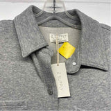 Z Supply Women's Size M Gray Tweed Button Up Jacket