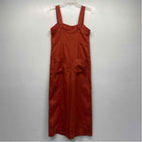 Garnet Hill Size 4-S Women's Coral Solid Pants Jumpsuit