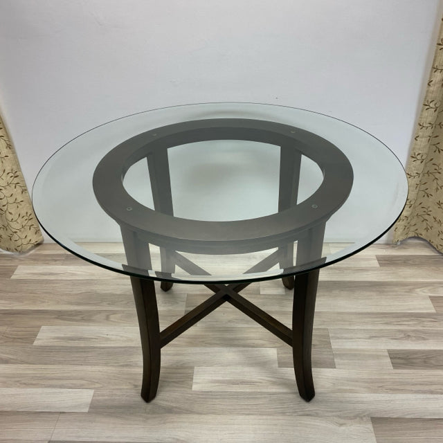 Crate and Barrel Ebony Wood Table