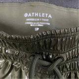 Athleta Size S Women's Green Solid Leggings Activewear Pants