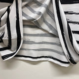 Michael Michael Kors Size M Women's White-Black Pattern Shift Dress
