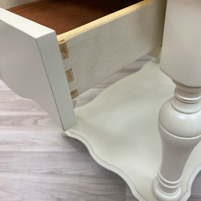 Riverside Furniture Offwhite Wood Nightstand