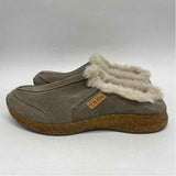 Taos Size 8 Women's Gray Solid Shearling Shoes