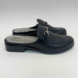 Naot Size 38-7.5 Women's Black Solid Slide Flats