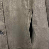 J.Jill Women's Size M Brown Solid Overcoat Coat