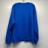 Aviator Nation Women's Size L Blue Applique Pullover Sweatshirt