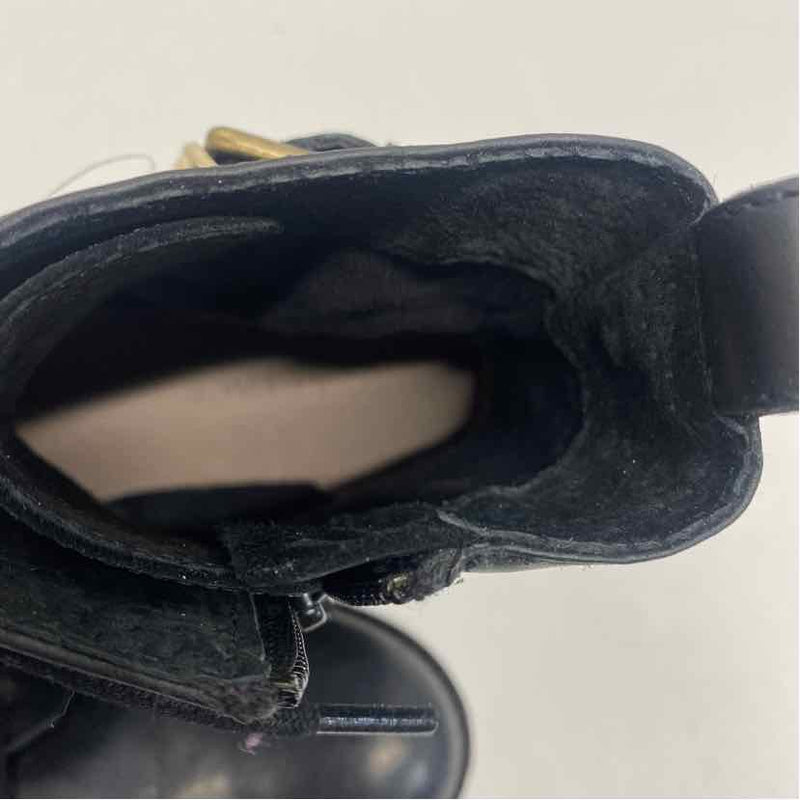 FatFace Size 7 Women's Black Solid Ankle Boots