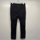 Lululemon Size 4 Women's Black-Gray Pattern Capri Leggings Activewear Pants