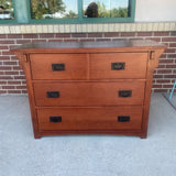 Mission Style Brown Wood Dressers/Chest