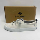 Sperry Size 7 Women's White Solid Sneakers