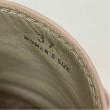 Tods Size 37-6.5 Women's Light Pink Solid Espadrille Shoes