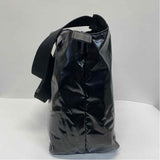 Jack Gomme Black Fabric Solid Tote Handbag