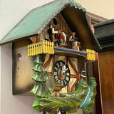 German E. Schmeckenbecher Clock. Sawmill