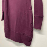 Toad&Co Size XS Women's Purple Solid Hoodie Dress