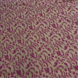 Tibet Pink Yak Wool Paisley Fringed Shawl