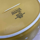 Temptations Yellow-White Ceramic Bakeware