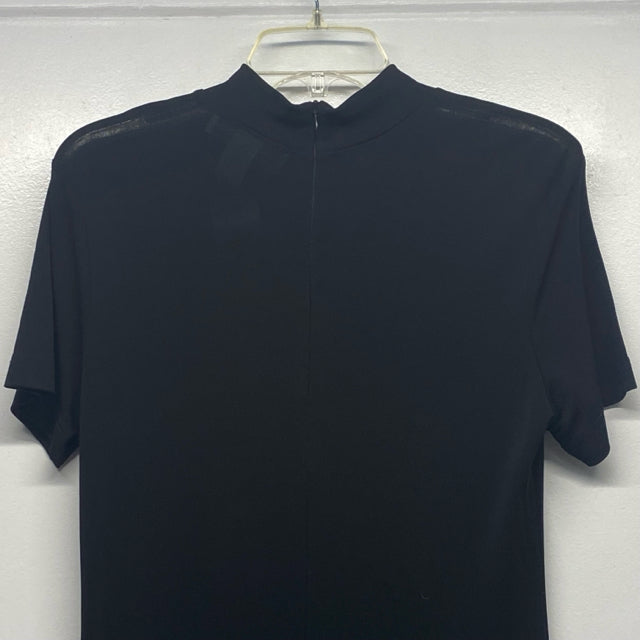 Maggy London Size 12-M Women's Black Solid Maxi Dress