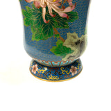 Light Blue-Multi Cloisonne Vase