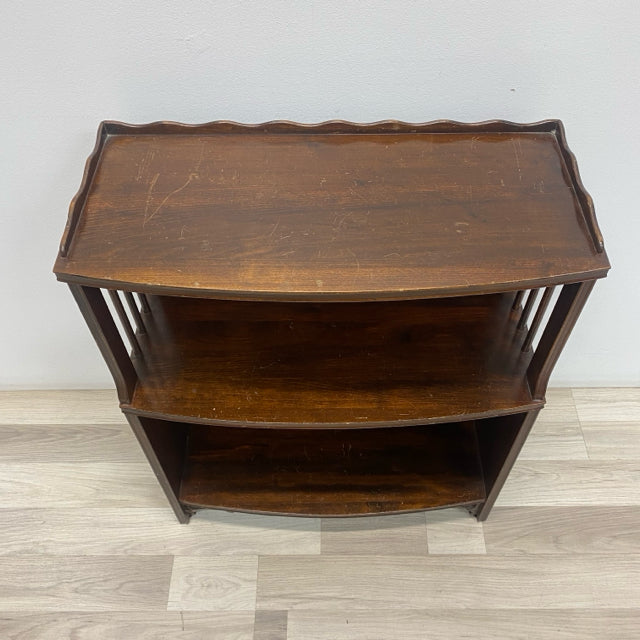 Brown Wood Bookshelf