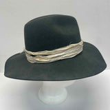 Lovely Bird Solid Green Felt Hat