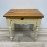 Ethan Allen Beige Solid Wood Table