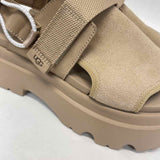 Ugg Size 8 Women's Beige Solid Sandals Shoes