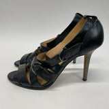 Coach Size 8 Women's Black Solid Strappy Heels