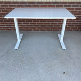 Ikea Trotten  Adjustable height White Desk