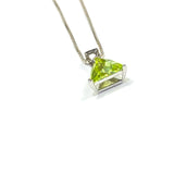 Peridot Sterling Silver Necklace