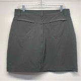 Eddie Bauer Size 4 Women's Dark Gray Solid Pencil Skort
